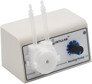 INTLLAB DIY Peristaltic Liquid Pump Dosing Pump for Aquarium Lab Analytical
