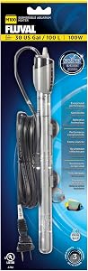 Fluval M 100-Watt Submersible Aquarium Heater - Compact, High-Performance, Reliable Heating